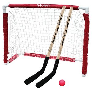 lot 43737 image: Mylec Jr. Hockey Goal Set, White