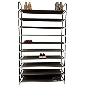 Herron 10 Tier Shoe Rack Large Xj 10 100x29x175cm Holds 50 Pairs Of Shoes Retail Wars Android Devices Meykey Stand Mixer Backpacks Synology Diskstation Curved Monitor And Much More Equip Bid