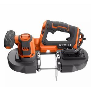 lot 35157 image: RIDGID 18-Volt Compact Band Saw (Tool Only) Retail $179.00