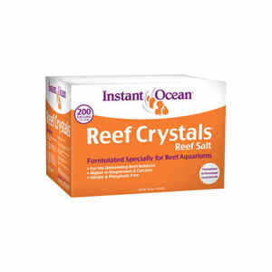 lot 35180 image: Instant Ocean Reef Crystals Aquarium Sea Salt for Reef Saltwater Aquariums, 200 gal