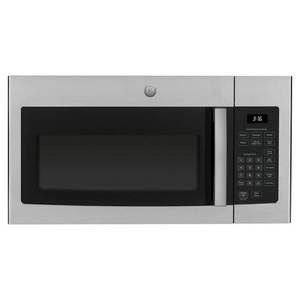 lot 35210 image: GE - 1.6 Cu. Ft. Over-the-Range Microwave - Stainless steel.RETAIL PRICE$30e9.99