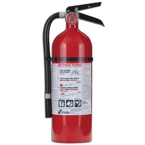 lot 35214 image: Kidde Pro 210 Fire Extinguisher, 4lb, 2-A, 10-BC.