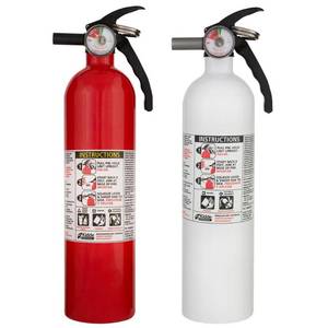 lot 35219 image: Kidde 1-A10-BC Recreation and 10-BC Kitchen Fire Extinguisher (2-Pack) Retail Price$34.97
