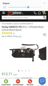 lot 35265 image: Husky HD00121-Th 24in Retail Price 13.00
