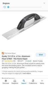 lot 35274 image: Husky 15-12 Aluminum Floats