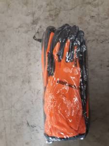 lot 35291 image: firm grip tough working gloves 5 pair polyurethane work gloves retail price $19.99