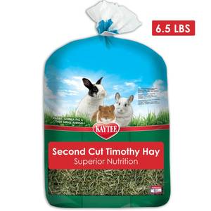 lot 35358 image: Kaytee Second Cut Timothy Hay Small Animal Treats, 6.5 lbs. retail price $19.99