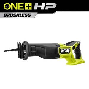 lot 35364 image: RYOBI ONE HP 18V Brushless Cordless Reciprocating Saw (Tool Only) retail price $129.00