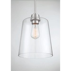 lot 35372 image: Trade Winds Templeton 12 Pendant in Polished Nickel retail price $147.50