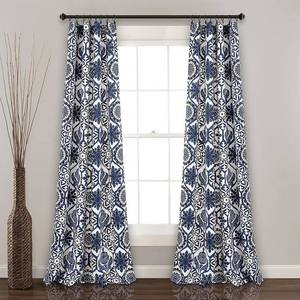 lot 35876 image: Set of 2 (95x52) Marvel Room Darkening Window Curtain Panels Navy - Lush D�cor Retail price$135