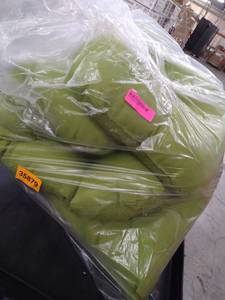 lot 35879 image: outdoor solid verse 3 piece cushion set