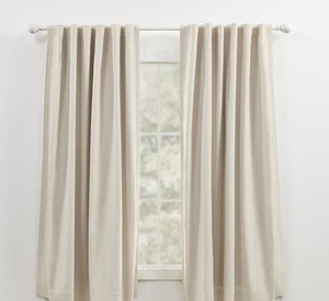 lot 35908 image: Lauren Ralph Lauren Sallie Blackout Back TabRod Pocket Curtain Panel