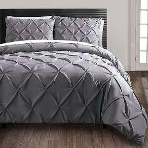lot 35910 image: Vcny Home Carmen 3-Pc. Ruched King Duvet Cover Set Bedding
