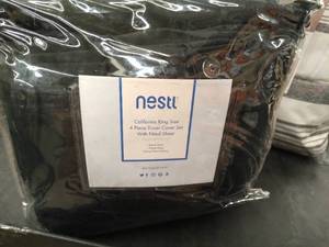 lot 35933 image: cushions. Besdding Ultra soft Microfiber duve