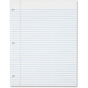 lot 17564 image: Oxford Filler Paper 16-lb. 11 x 8-12 College Rule White 500 SheetsPack