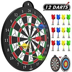 lot 17585 image: STREET WALK Magnetic Dart Board - 12pcs Magnetic Dart - Excellent Indoor Game and Party Games - Magnetic Dart Board for Kids and Adult