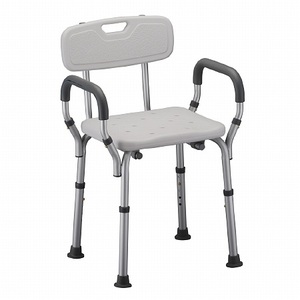 lot 17701 image: Nova Bath Seat with Back and Arms - White