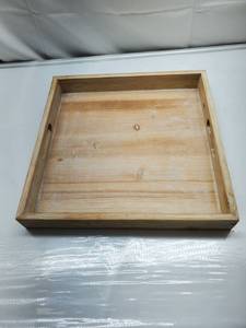 lot 17678 image: Emaison wooden serving tray.
