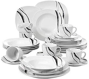 lot 17702 image: VEWEET 30-Piece Porcelain Dinnerware Set