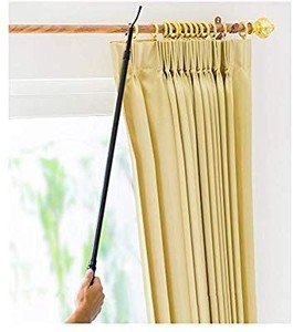 lot 17713 image: Drapery Pull Rod - The Original 36-62 Universal Telescoping Drapery Pull Rod