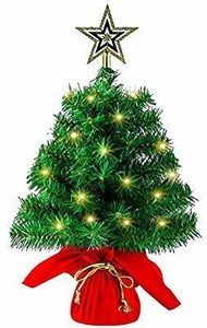 lot 17741 image: Sunnyglade 22Inch Tabletop Christmas Tree