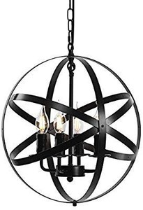 lot 17752 image: Lika 4-Light Chandeliers
