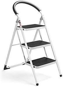lot 17757 image: Delxo 3 Step Ladder Folding Step Stool