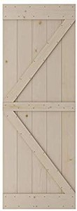 lot 17769 image: SmartStandard 30in x 84in Sliding Barn Wood Door