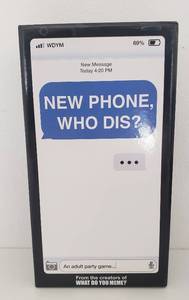 lot 1005 image: New Phone, Who Dis Party Game