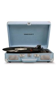 lot 1017 image: Crosley Radio Cruiser Deluxe Turntable, Size One Size - Grey