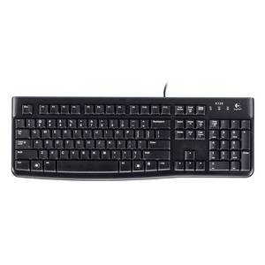 lot 1039 image: Logitech K120 Ergonomic Desktop Wired Keyboard, USB, Black