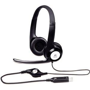 lot 1070 image: Logitech H390 USB ClearChat Headset with Noise Cancelling Microphone