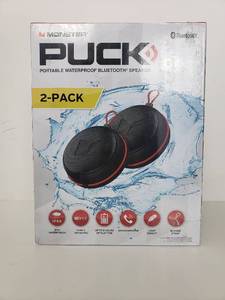 lot 1073 image: Monster Puck Portable Bluetooth Speaker