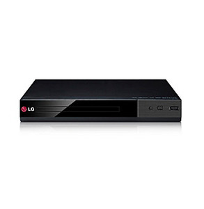 lot 1099 image: LG Progressive Scan DVD Player - Black (DP132)