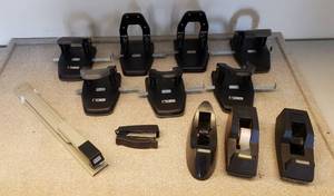 lot 6055 image: Lot of Office Supplies #2  Staplers, Hole Punches and Tape Dispensers