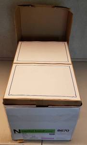 lot 6068 image: Case of 5000 Sheets of Blue Bordered White Paper