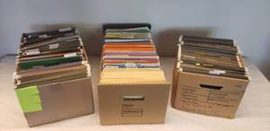 lot 6115 image: Lot of Letter Size Hanging Folders (2 Boxes) and Used Manila Folders