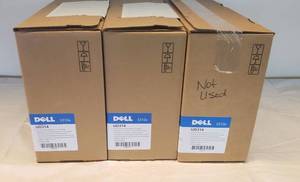 lot 6127 image: Lot of 3 Boxes of Dell - 5310n UD314 Toner cartridge - 1 x black - 30000 pages - refurbished - for Workgroup Laser Printer 5310n