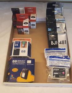 lot 6143 image: Lot of Various Ink Cartridges