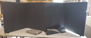 lot 6150 image: Stac Table Display System for 6 or 8 ft. table  Complete w Storage Case