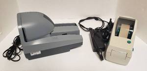 lot 6199 image: Digital Check Teller Scan TS240 and Label Printer
