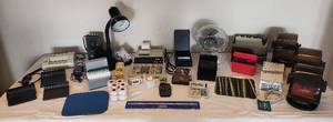 lot 6201 image: Large Lot of Desk Top Office Equipment and Supplies  All Electrical Items Work
