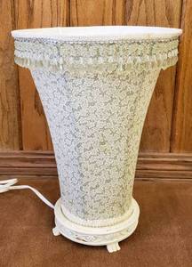 lot 6255 image: Decorative Up light Lamp  15 in. tall  Works