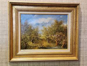 lot 6264 image: Flemish Painting by Imre Gali  16 in. x 12 in.  Framed 23 in x 19 in.  Valued at $225