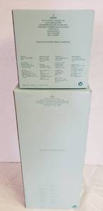 lot 6446 image: PartyLite Halloween Candle Holders - Bones Skeleton Candle Holder, & Witch Votive Luminary Bag