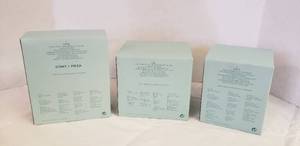 lot 6447 image: PartyLite Christmas Candle Holders - Alpine Chalet Reindeer Tealight Holder, Sparkle Lite Crystal Snowman Tealight Holder, Holly Lites Aroma Melts Warmer