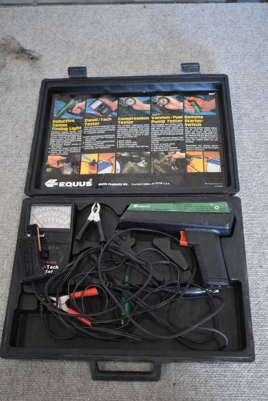 Equus Deluxe 5 Piece Tune Up Kit with Storage Case Missing