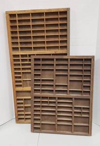 lot 1016 image: 2 Printer Tray Drawers (16 x 21 in. and 16 x 32 in.)