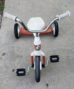 lot 1053 image: Pony Tricycle  made in Italy  24 in. tall at top of handlebars
