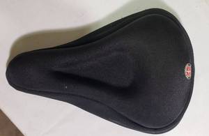 lot 1127 image: Schwinn Gel Filled Bike Seat Cushion  could fit over the Huffy Bike Seat